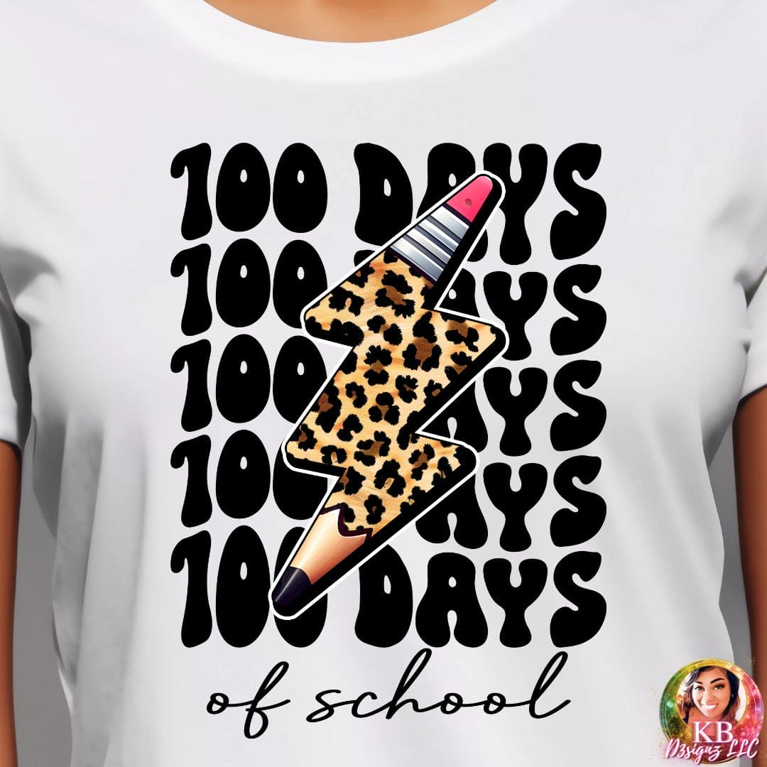 100 Days Of School Retro