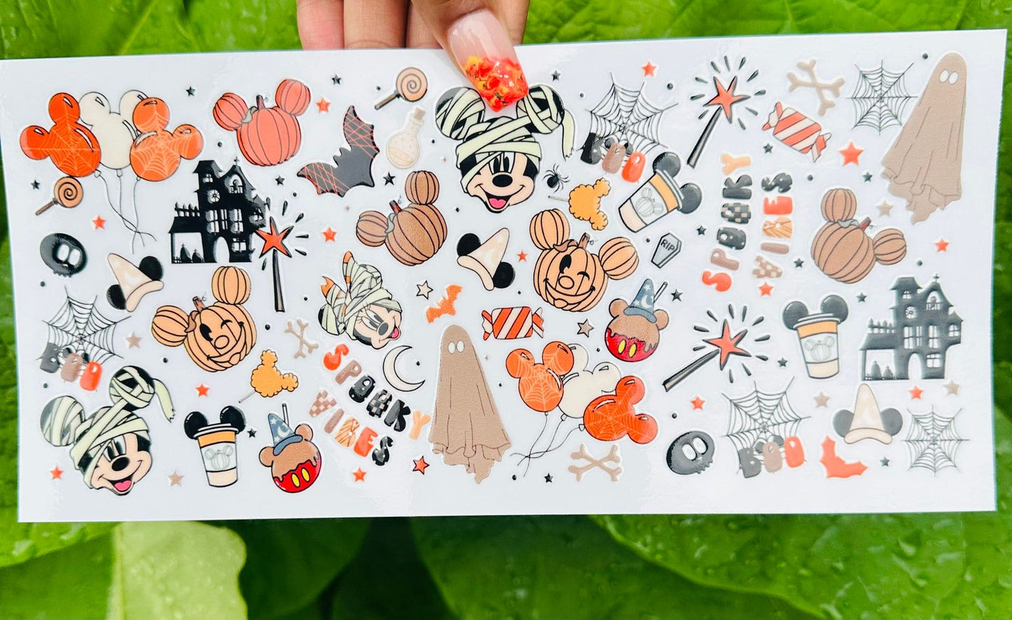 Mouse Halloween 16 OZ UV DTF Wrap