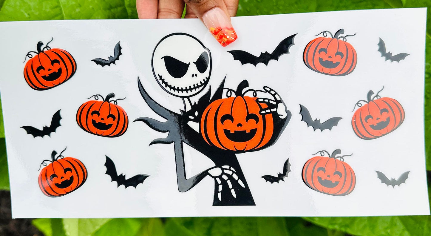 Pumpkin 16 OZ UV DTF Wrap