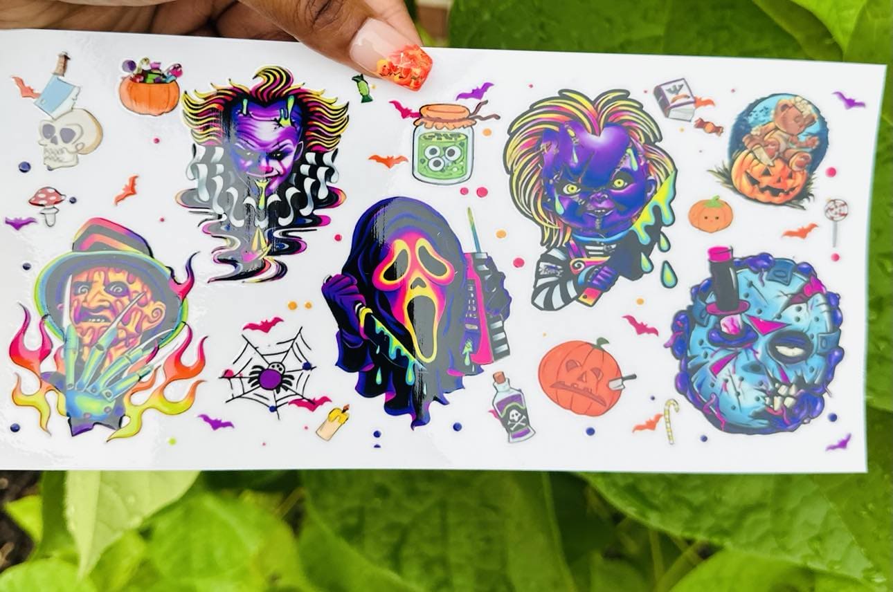 Horror 16 OZ UV DTF Wrap