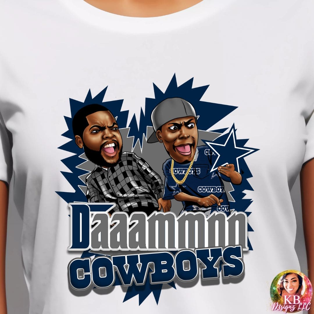 Friday Damn Cowboys DTF Transfer