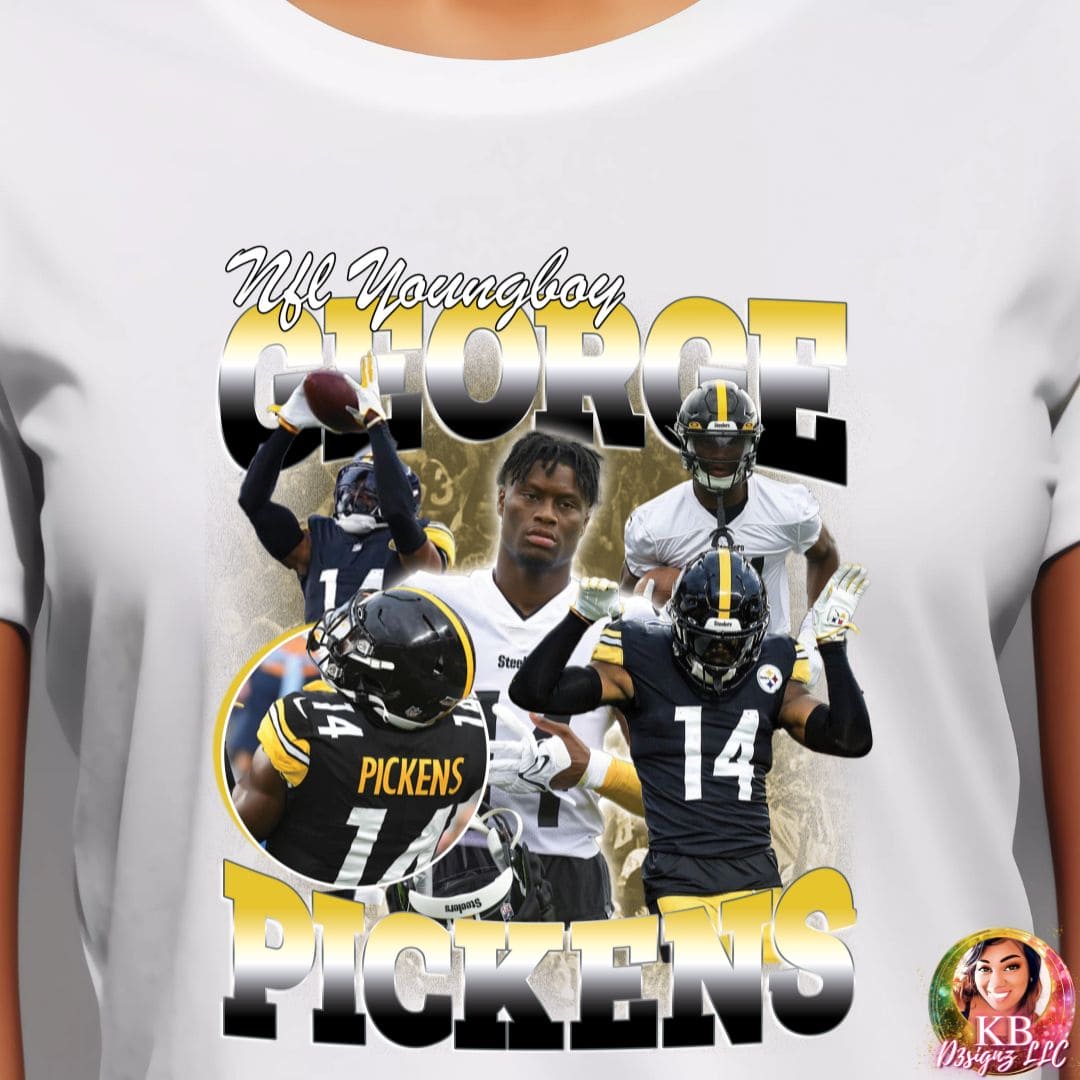 Steelers George Pickens DTF Transfer