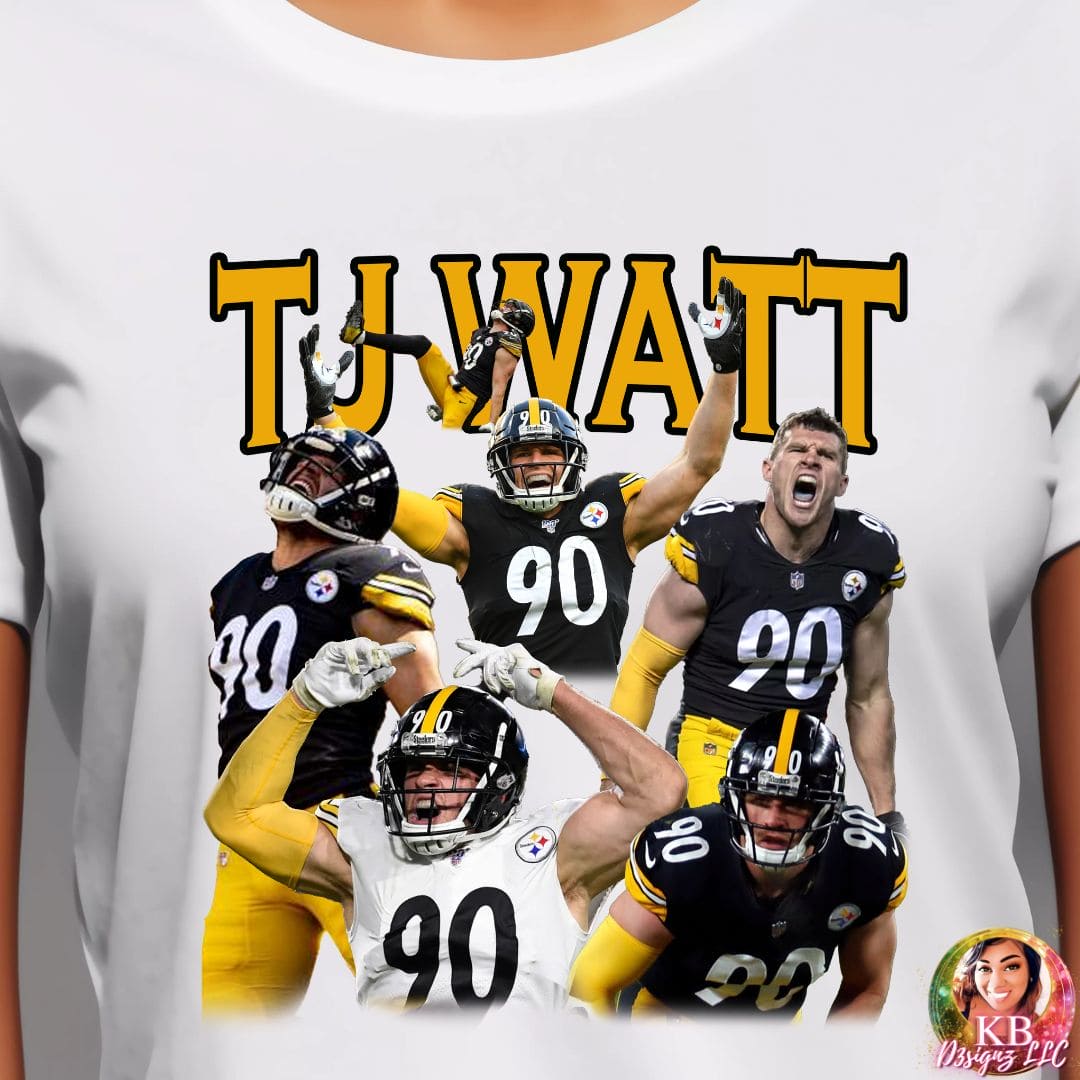Steelers TJ Watt DTF Transfer