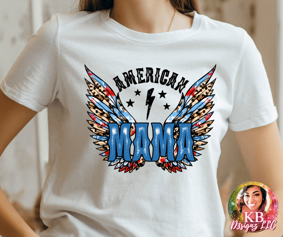 American MAMA DTF Transfer