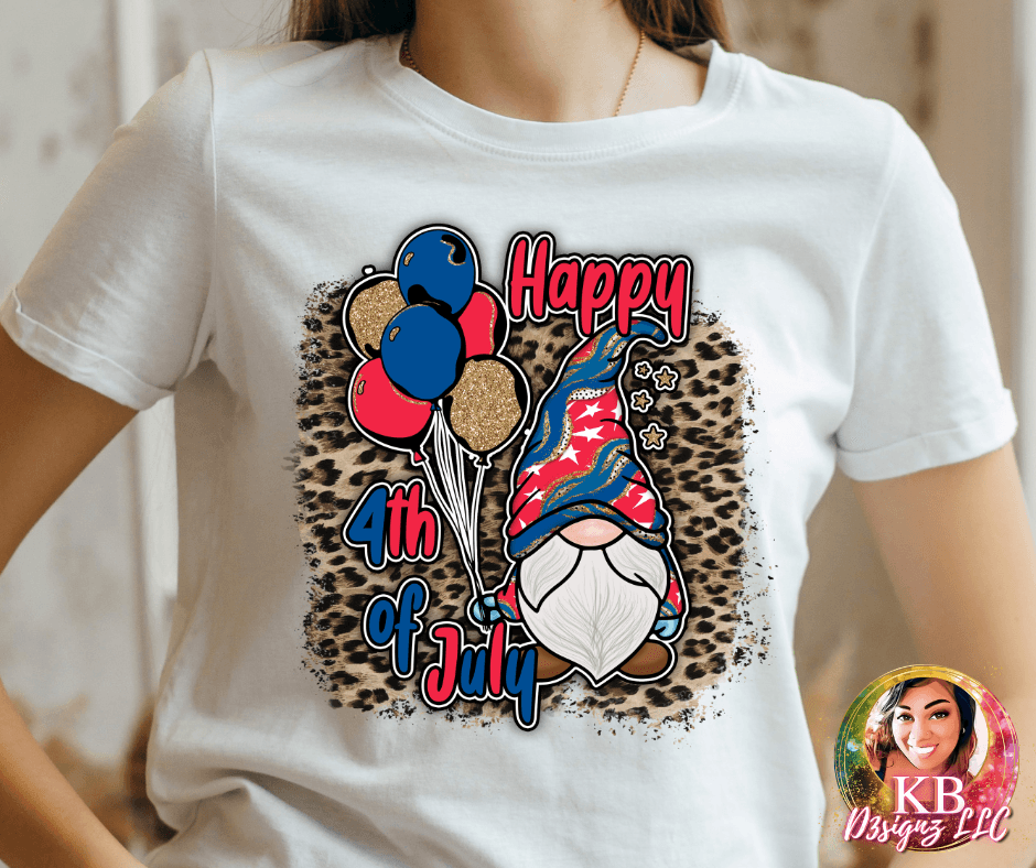 Happy 4th of July DTF Transfer