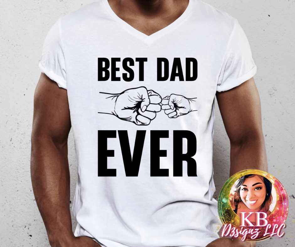 Best Dad Ever DTF Transfer