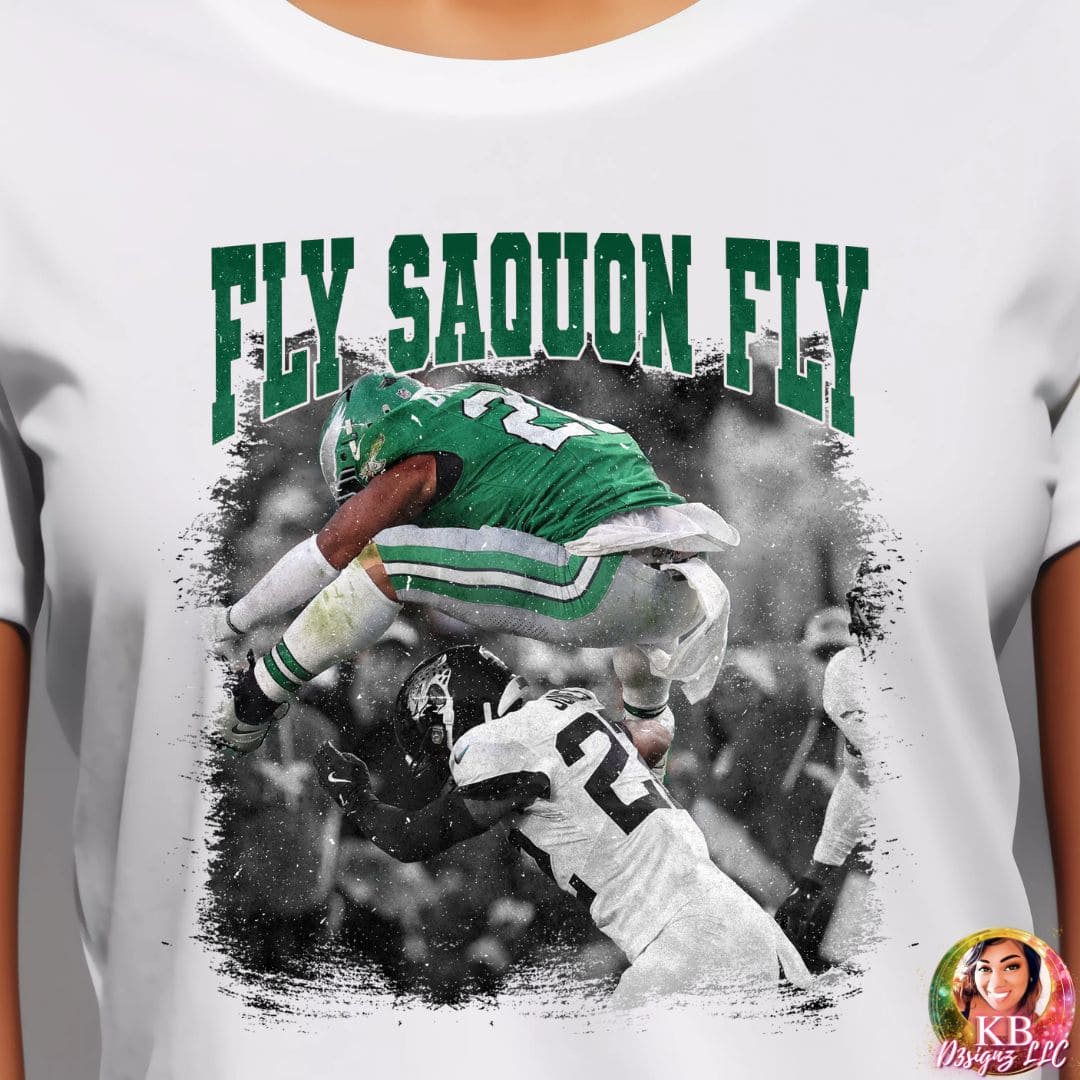 Fly Saquon Fly DTF Transfer