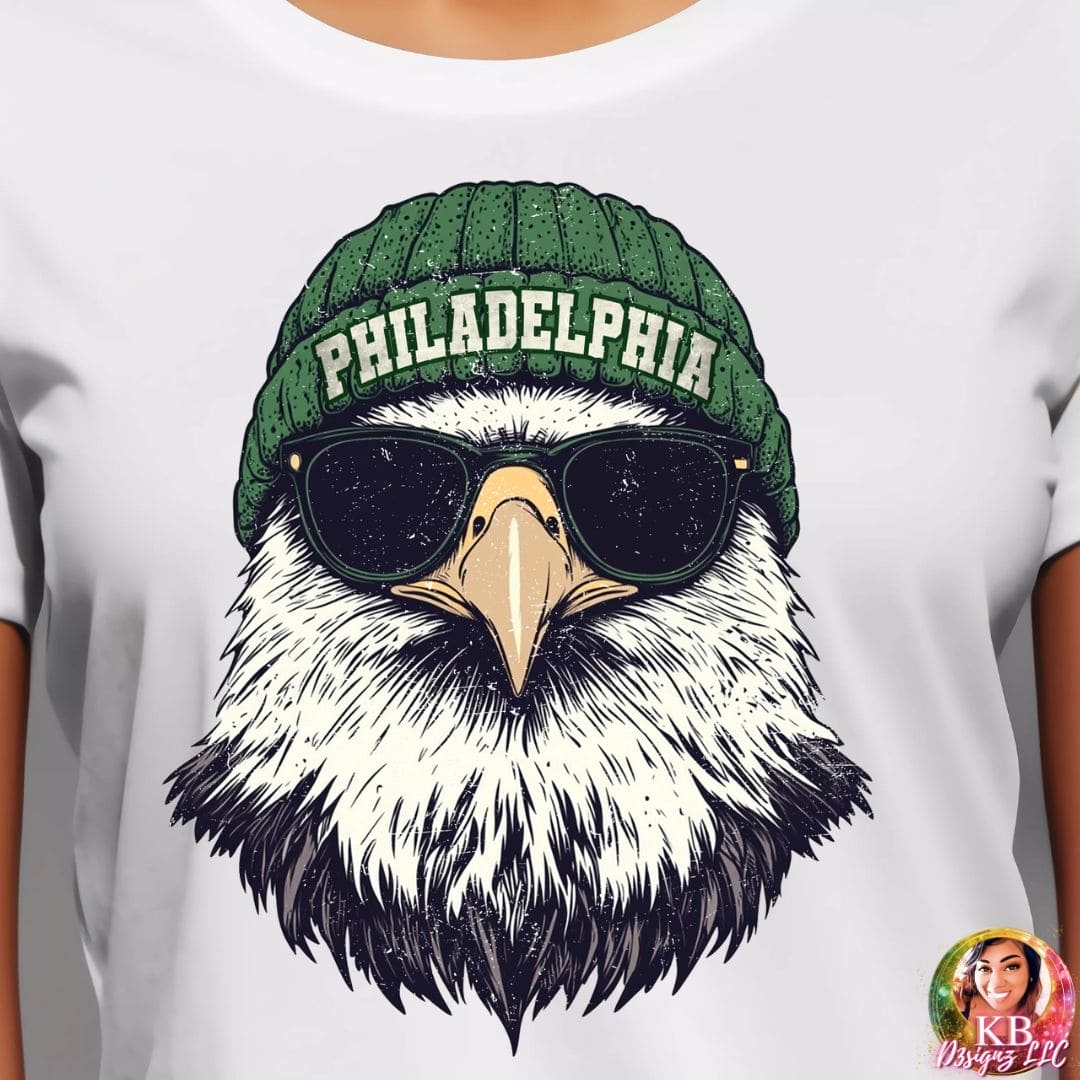 Philadelphia Eagle DTF Transfer