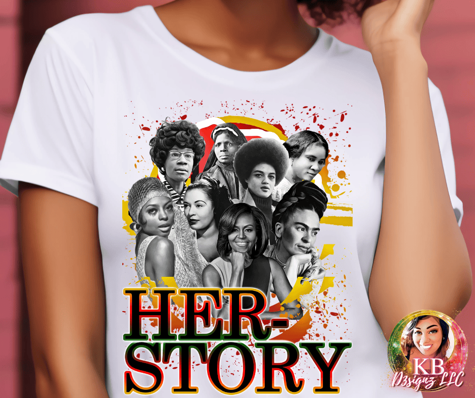 HerStory Black Women Leaders, Black History DTF Transfer
