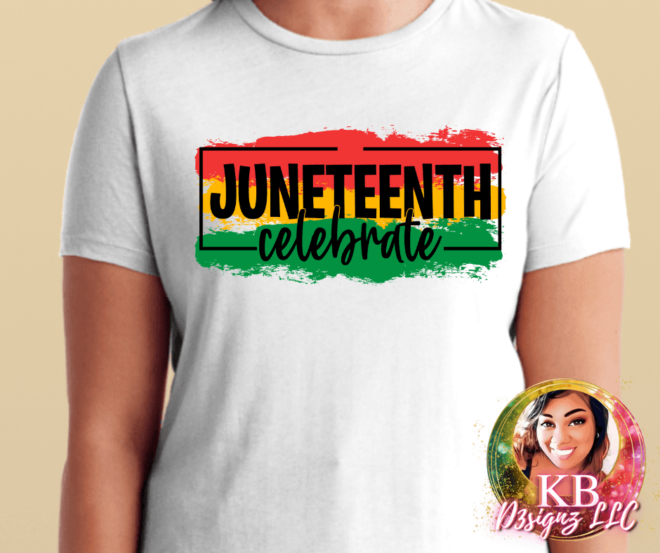 Juneteenth Celebrate DTF Transfer