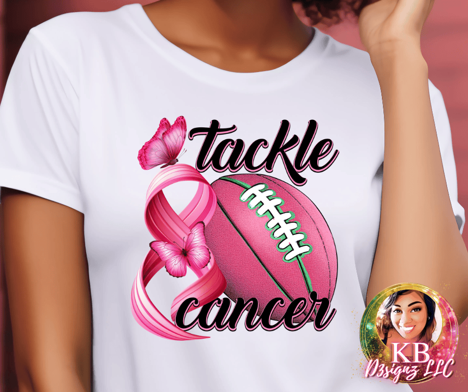Tackle Cancer DTF Transfer