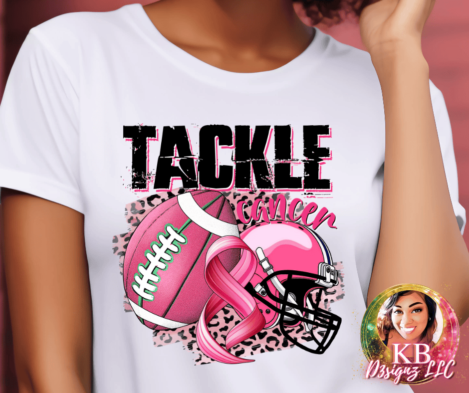 Tackle Cancer DTF Transfer