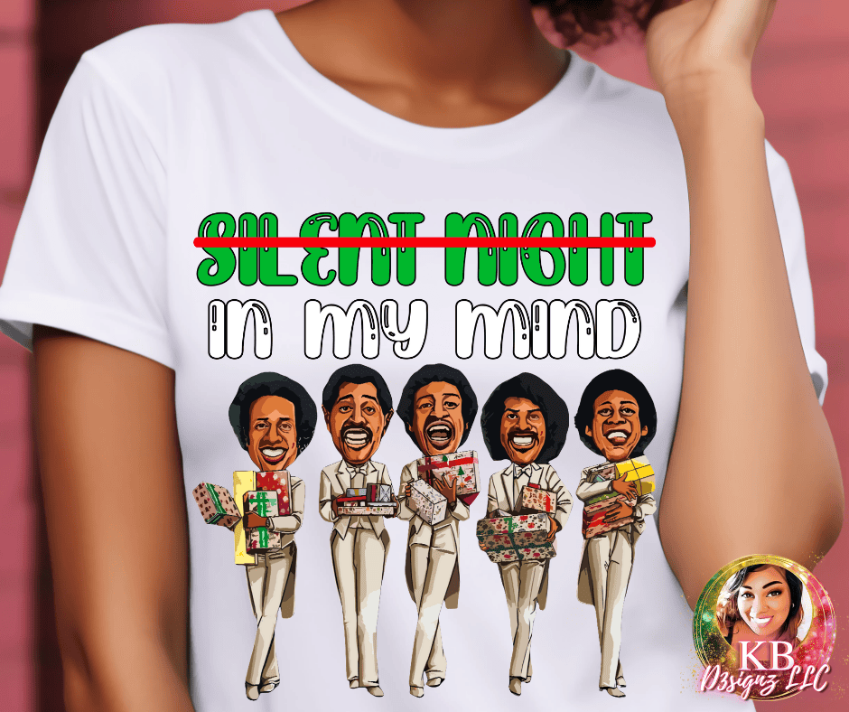 Silent Night, In My Mind DTF Transfer