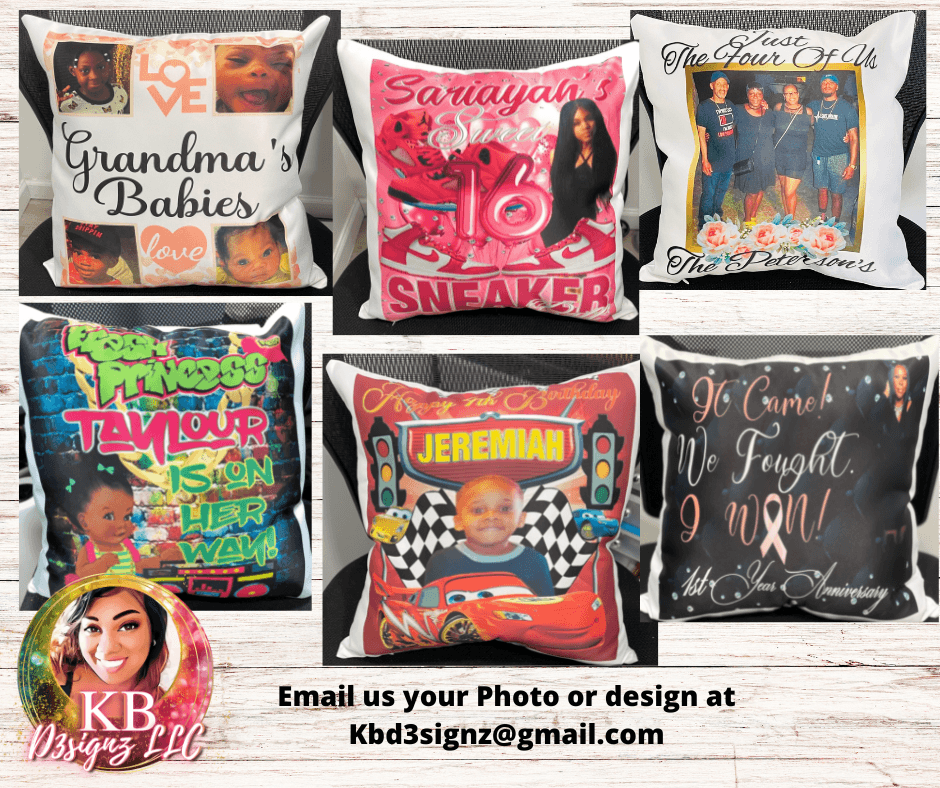 Custom Keepsake Personalized Photo Pillow
