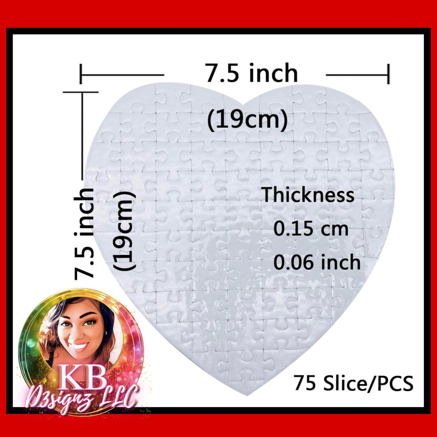 Valentines Day Keepsake Picture Puzzle