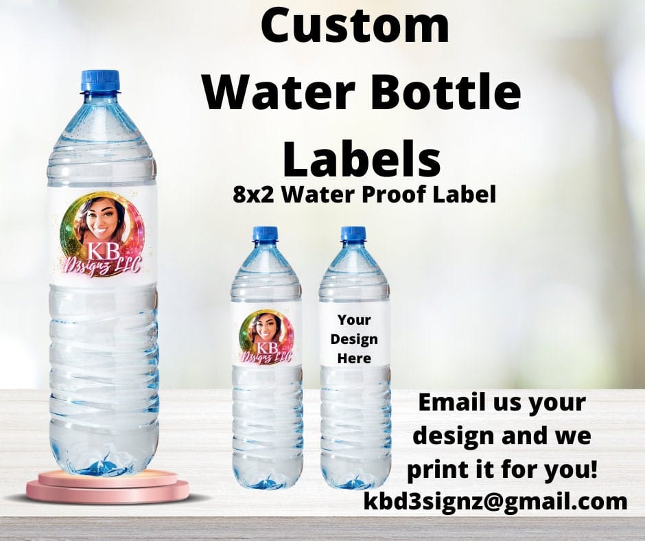 Custom Water Bottle Labels