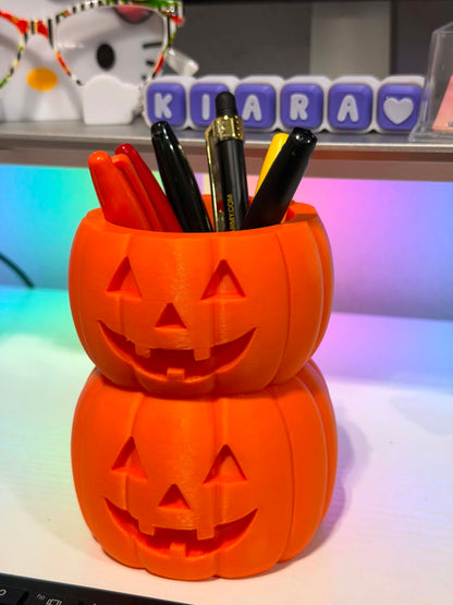 3D Printed Pumpkin Pen Holder