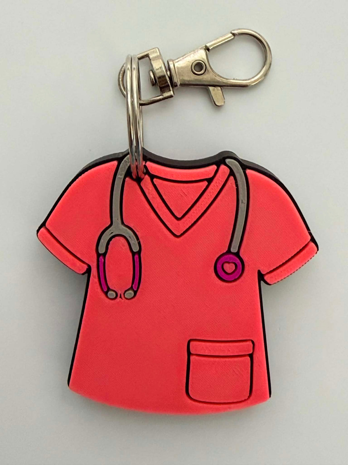 Scrub Soda Can Opener Keychain
