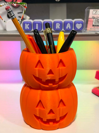 3D Printed Pumpkin Pen Holder
