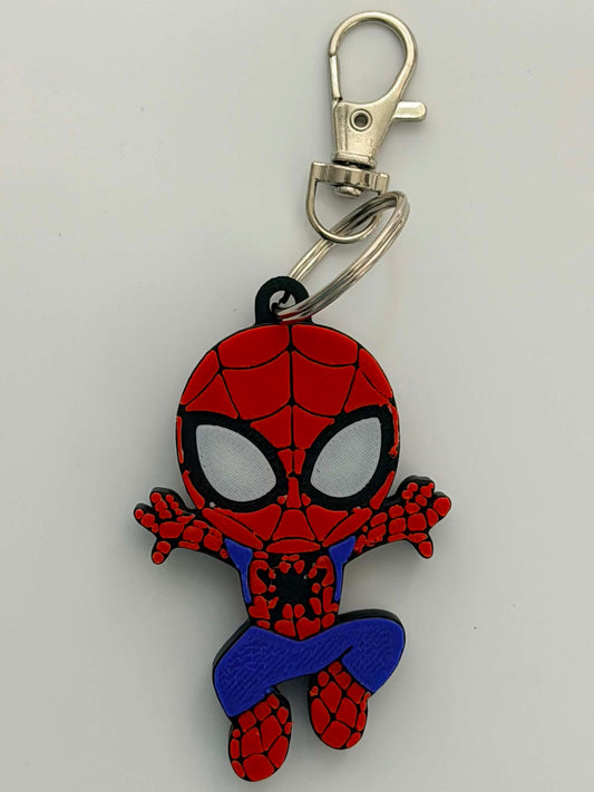 Spider Man Inspired Soda Can Opener Keychain