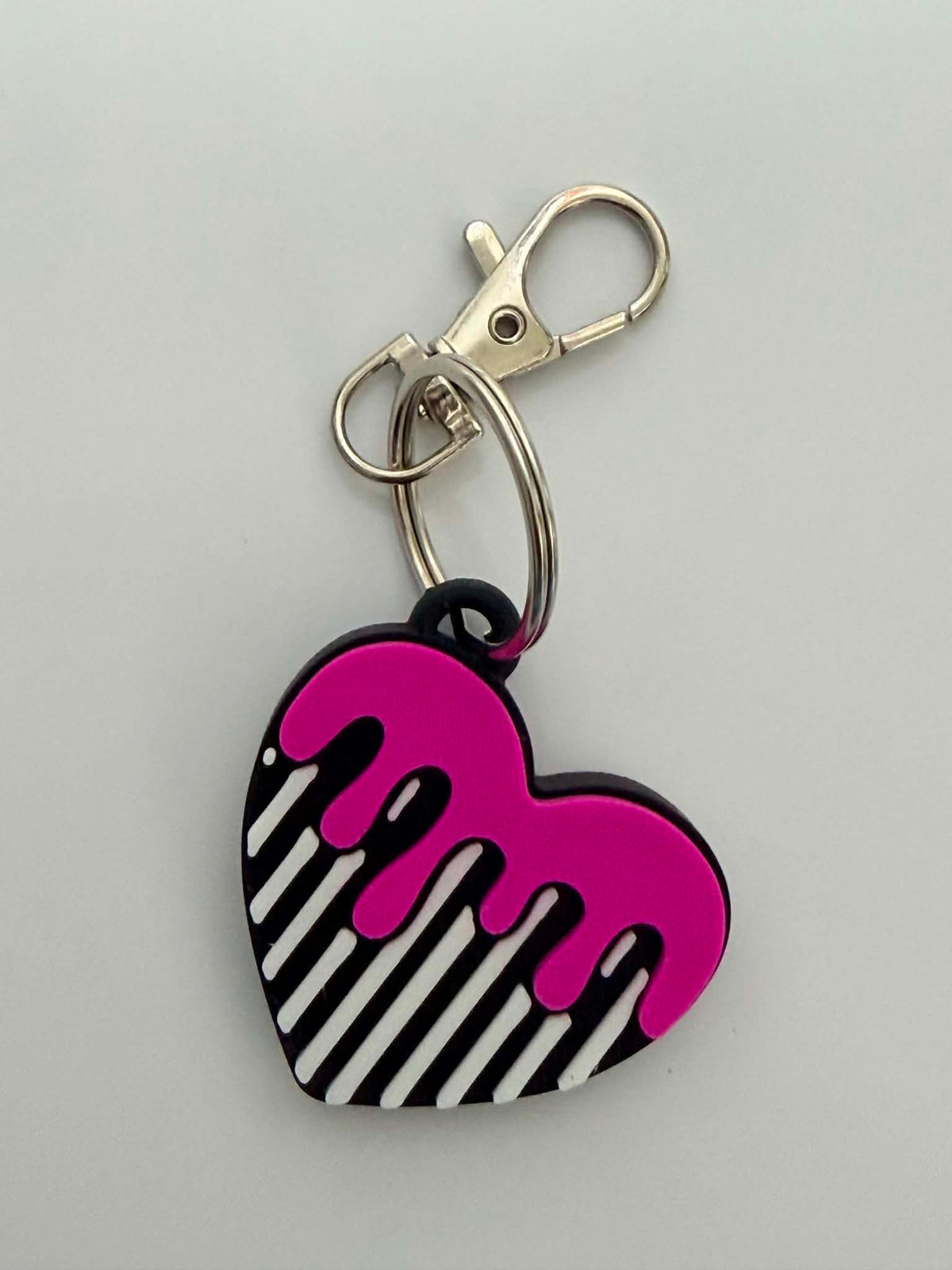Slime Heart Soda Can Opener Keychain
