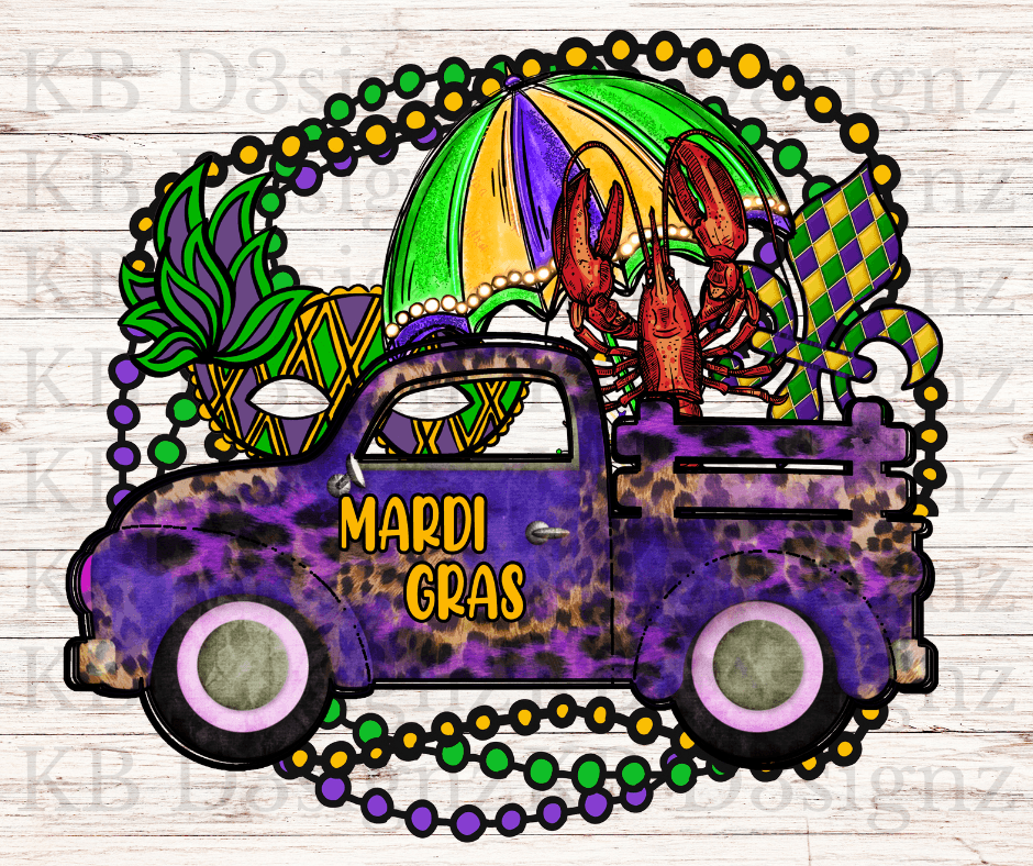Mardi Gras Truck