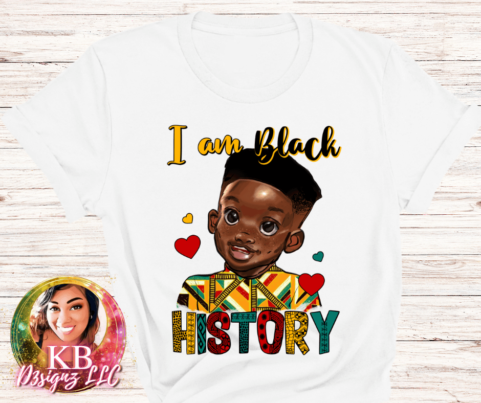 I Am Black History DTF Transfer