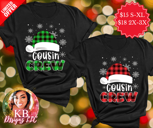 Cousin Crew Christmas Shirts