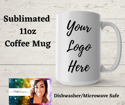 Custom Personalized 11 ounce Coffee Mug